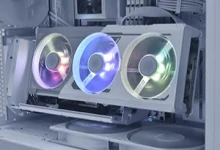 Lian-Li vertical GPU Bracket Up
