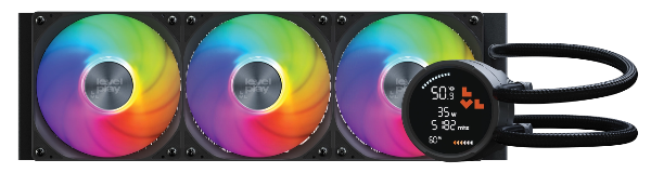 Levelplay New Combat Liquid HUD and Combat Liquid SE AIO CPU Coolers Press Release 1 Levelplay Combat Liquid HUD