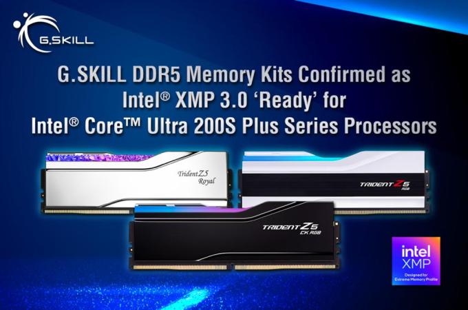 G.SKILL DDR5 Memory Kits Confirmed as Intel XMP 3.0 'Ready' for Intel Core Ultra 200S Plus Series Processors 1 gskill-ddr5-for-intel-core-ultra-200s-plus-series