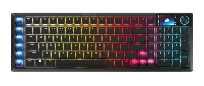 NEW CORSAIR Low-Profile VANGUARD AIR 99 WIRELESS Gaming Keyboard 1 VANGUARD AIR 99 WIRELESS Optical-Mechanical Gaming Keyboard