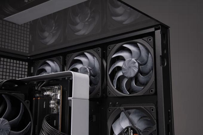 New Noctua NF-A12x25 G2 chromax.black 120mm fans 3 New Noctua NF-A12x25 G2 chromax.black 120mm fans 120 mm fan, 120mm, case fans, Noctua 3