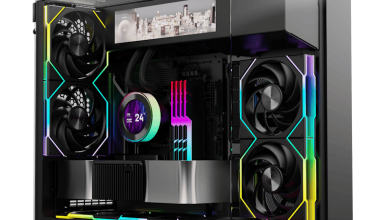 NEW LIAN LI O11 VISION-M Dual-chamber Micro-ATX Case 6 Lian Li 011 VISION-M mini-itx