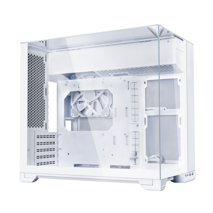 NEW LIAN LI O11 VISION-M Dual-chamber Micro-ATX Case 3 Lian Li 011 Vision M White