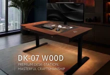 lian li would desk dk07wood