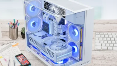 LIAN LI O11 VISION-M: 3-Sided Glass White
