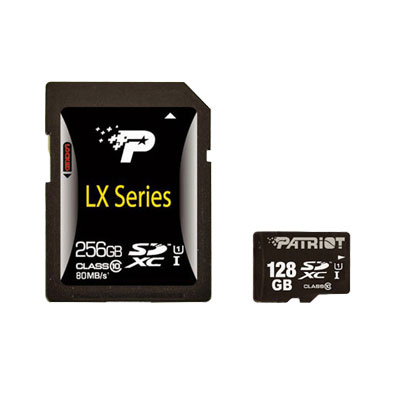 Patriot LX Series MicroSDXC 256GB UHS-I U3