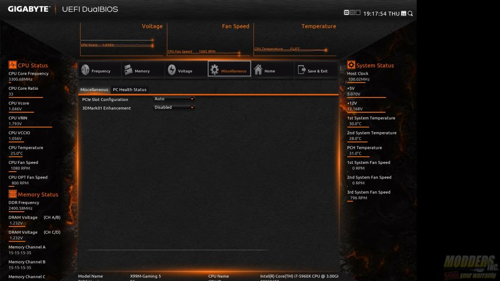 Gigabyte X99M Gaming 5 Motherboard Review - Page 5 Of 10 - Modders Inc