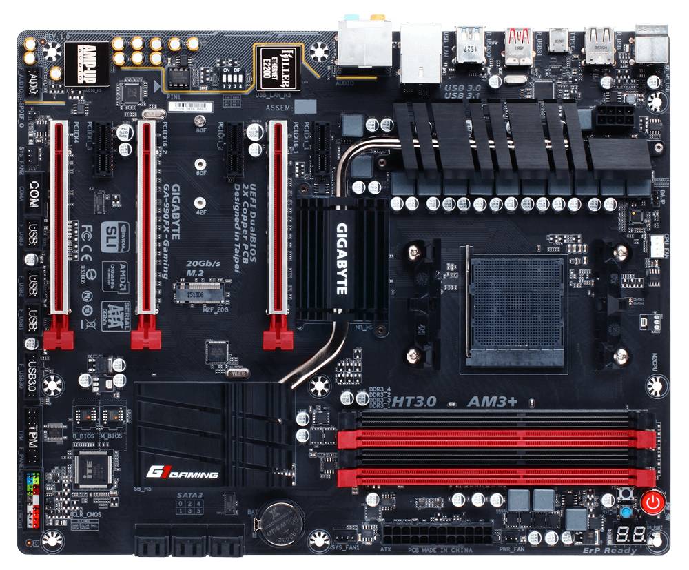 Gigabyte Keeping AM3+ Alive In 2016 With GA-990FX-Gaming Motherboard