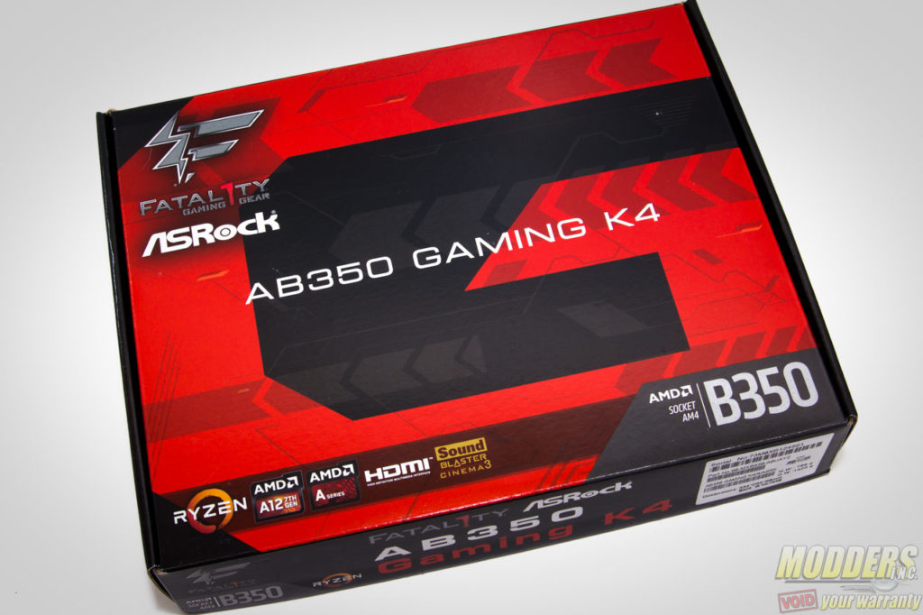ASRock AB350 Gaming K4 AM4 Motherboard Review Modders Inc