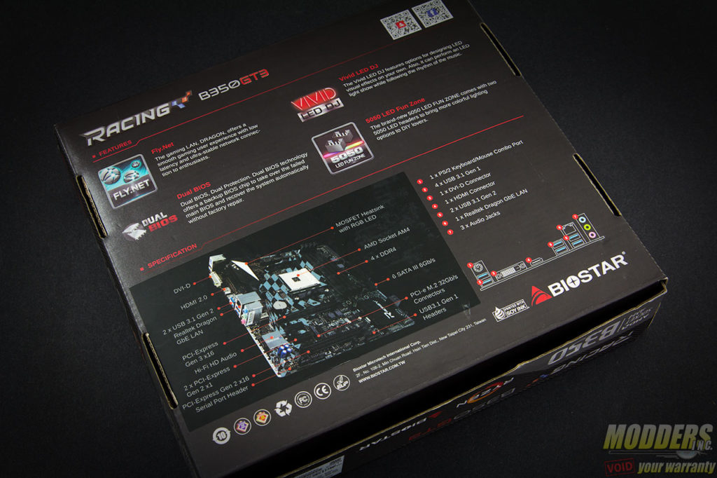 Biostar Racing B350GT3 AM4 Motherboard Review - Modders Inc