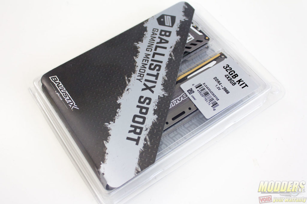 Crucial Ballistix Sport LT 2666MHz DDR4 Review - Modders Inc