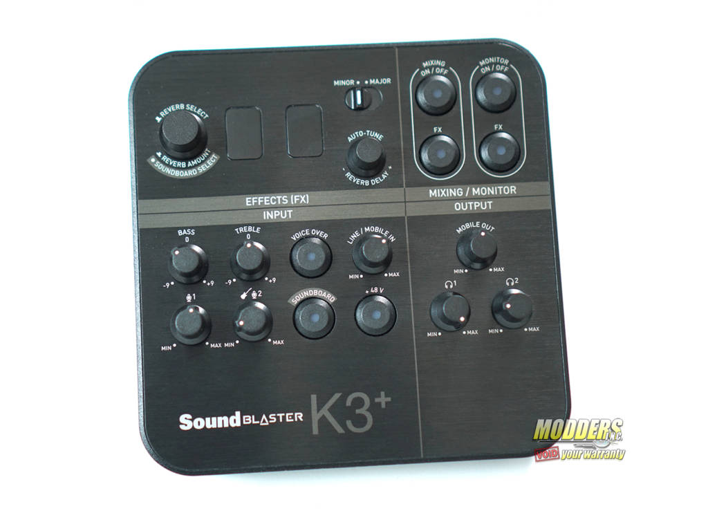 Sound Blaster K3+ Audio Interface Modders Inc