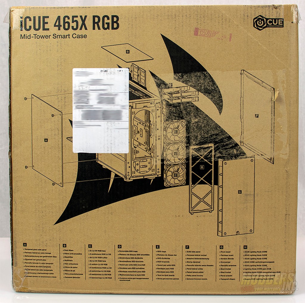 Corsair Icue 465x Rgb Mid Tower Case Review Modders Inc Corsair Icue 465x Rgb Mid Tower Case Review Modders Inc