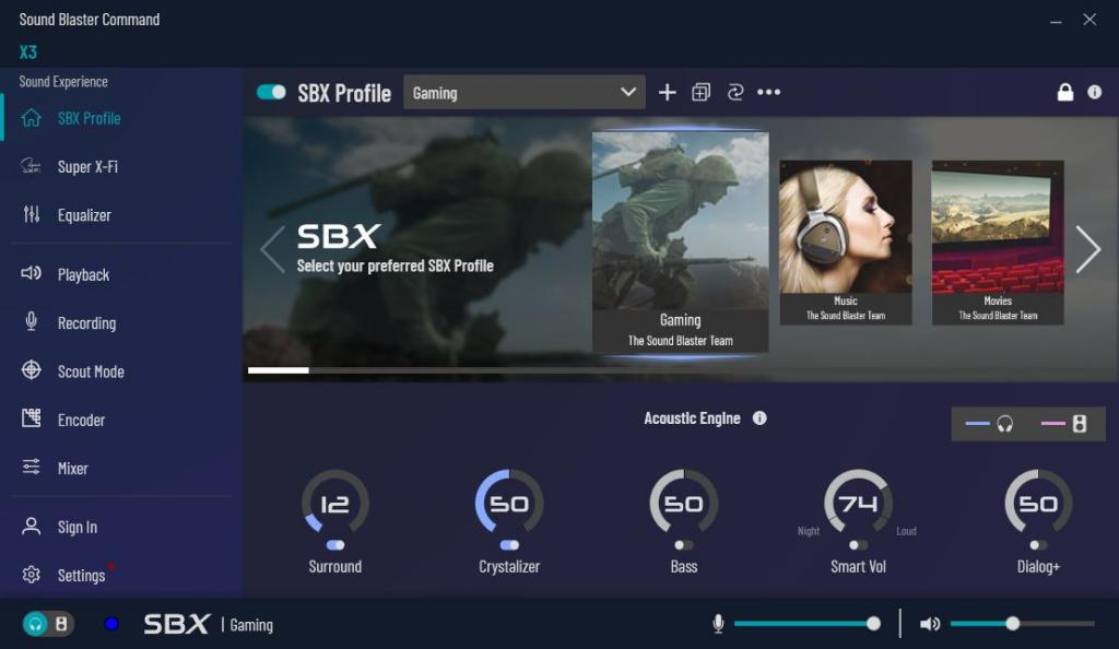 sound blaster cinema 2 download windows 8.1