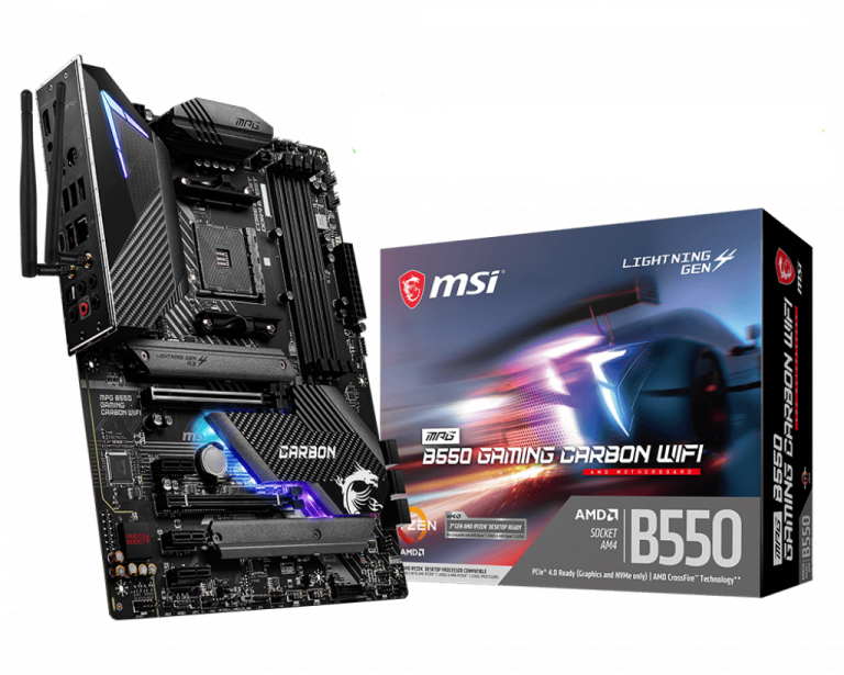 MSI MPG B550 Gaming Carbon WIFI Motherboard Review Modders Inc